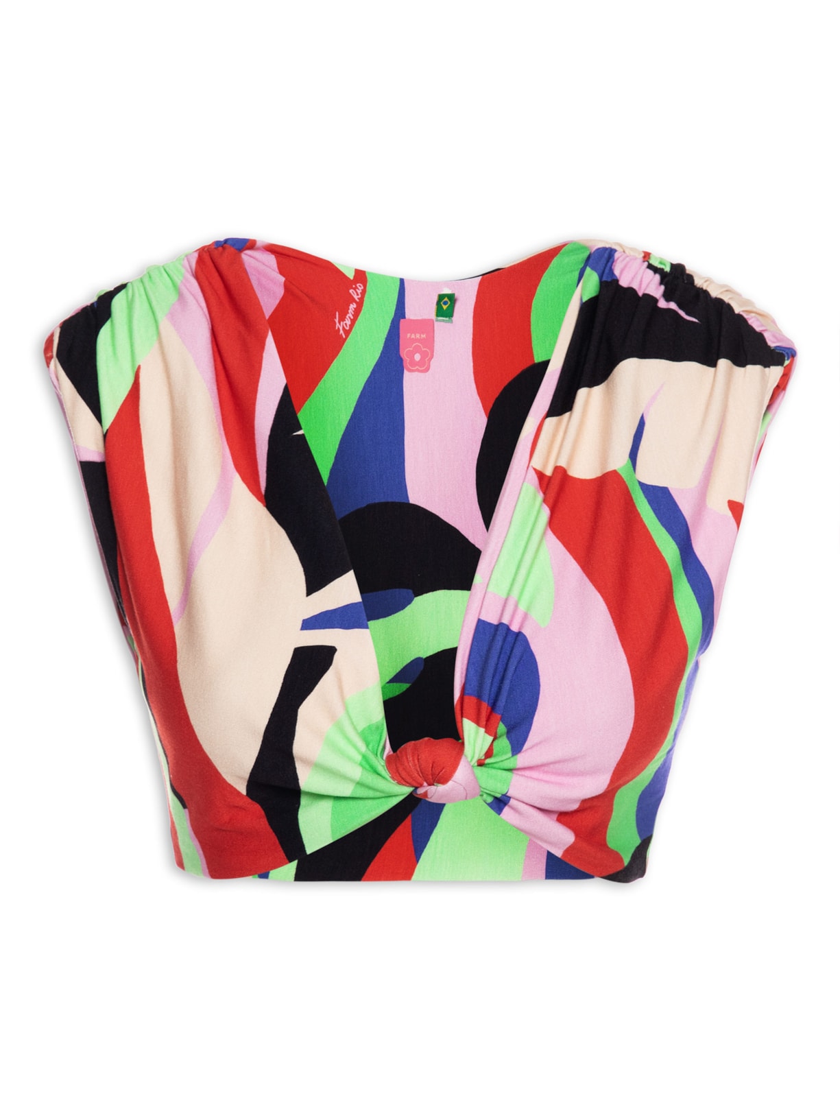 Top Folhagem Fresca - Rosa