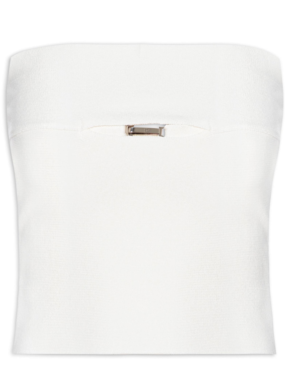 Top Ivete Tricot - Branco