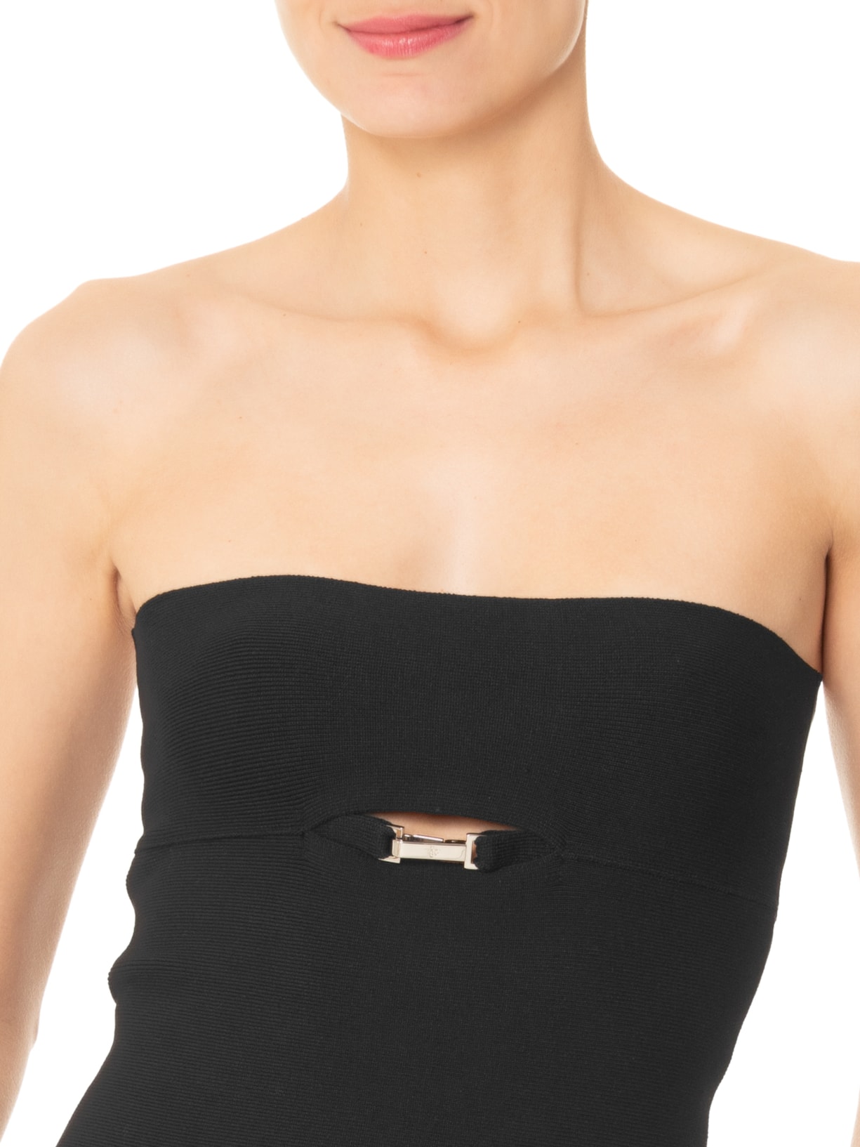 Top Ivete Tricot Preto Misci