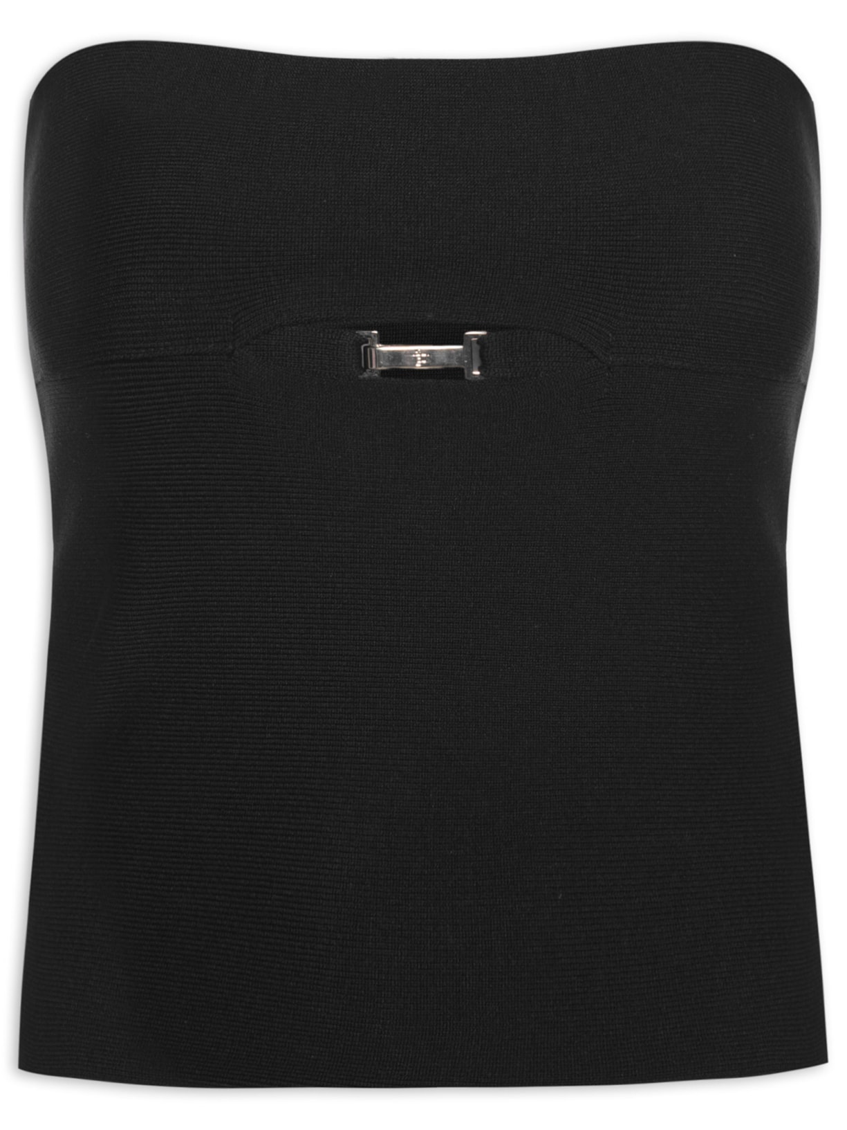 Top Ivete Tricot - Preto
