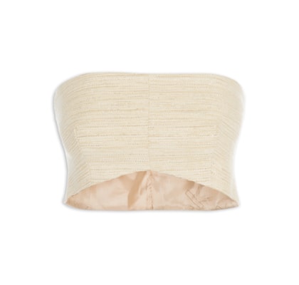 Top Jacquard Concreto Corine - Bege