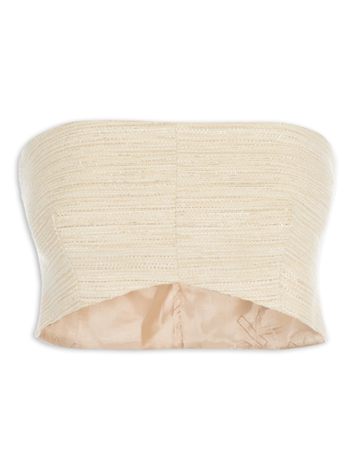 Top Jacquard Concreto Corine - Bege