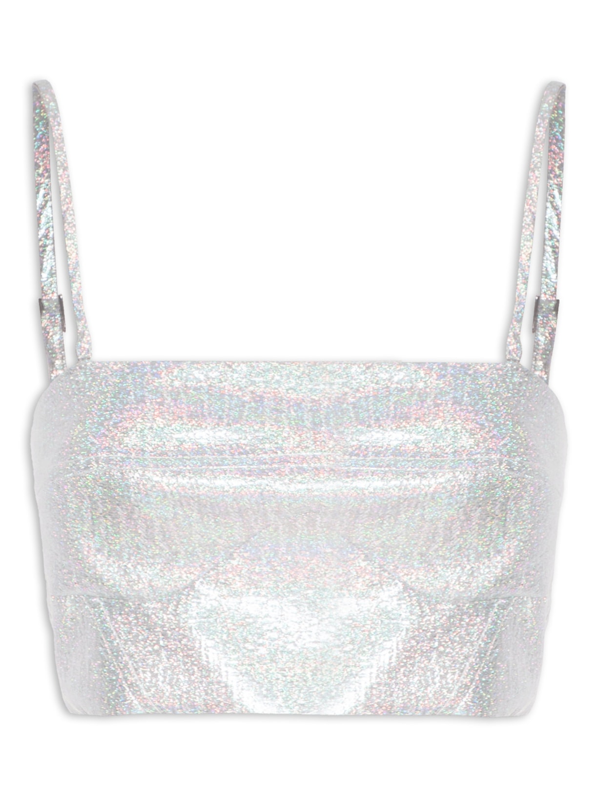 Top Jacquard Prisma Jane - Prata