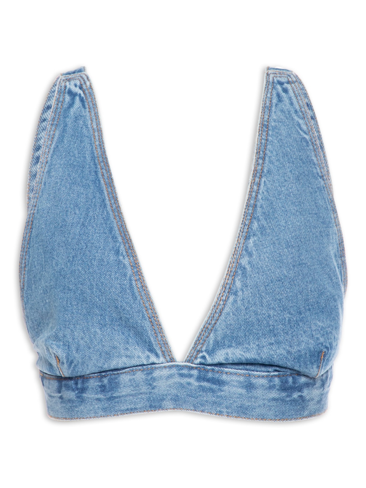 Top Jeans - Azul
