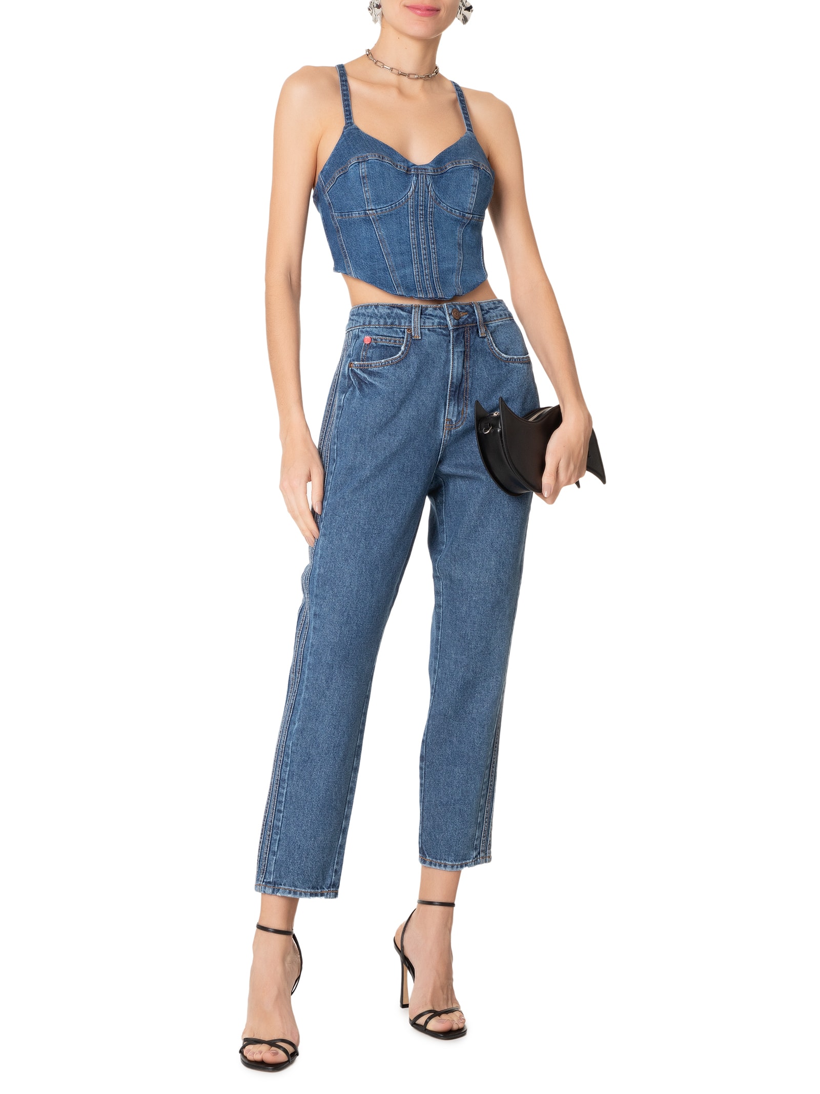 【88】THEREDTHREAD Sprint denim 1 toys Top Jeans - adidas x FORUM - Azul