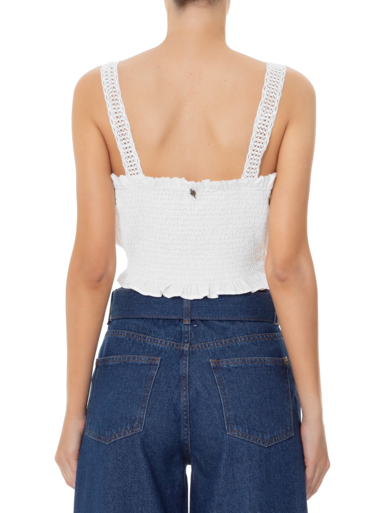 Top Kelly Branco Le Lis