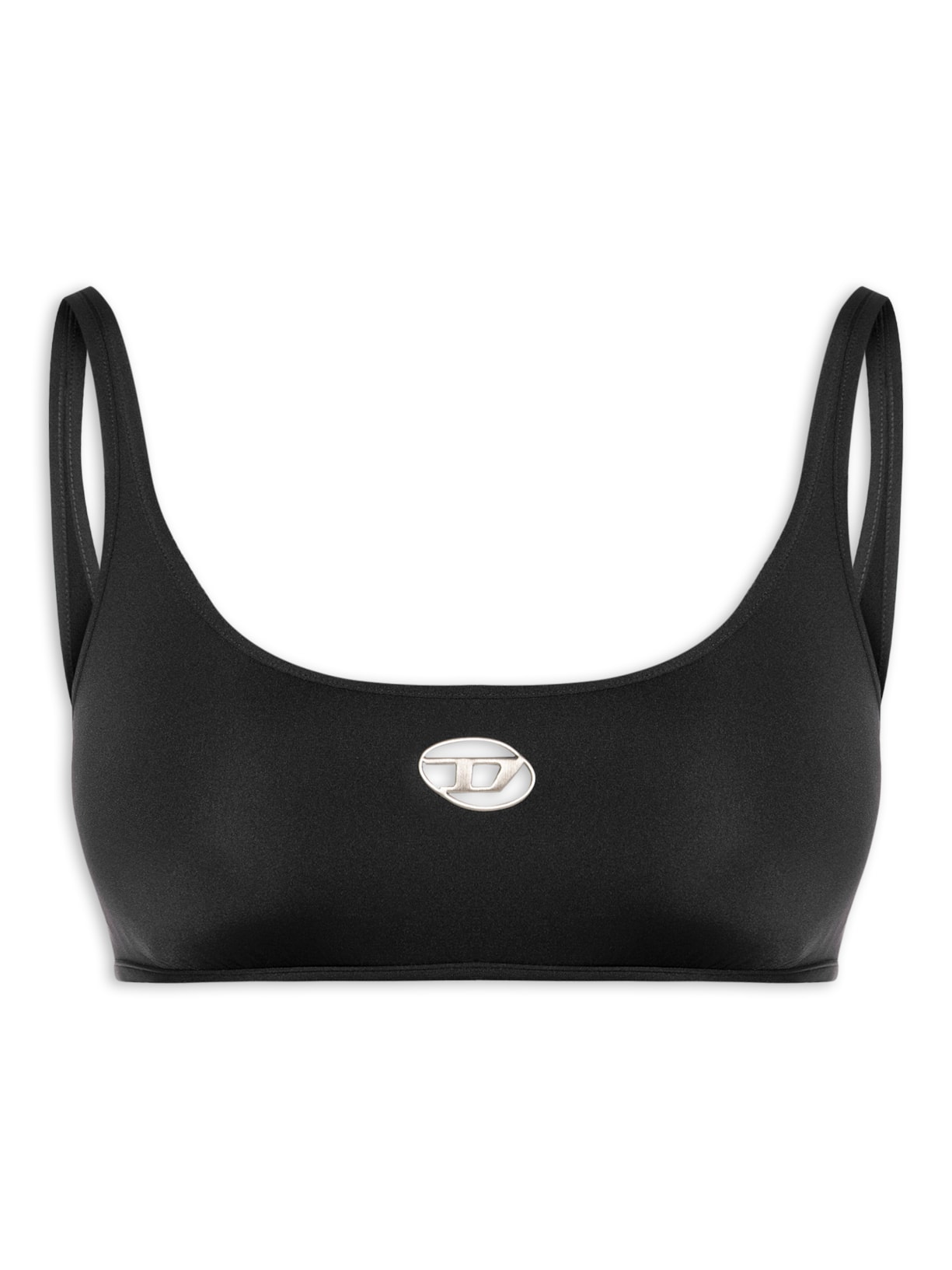 Top Kelsi-Utlt Reggiseno Preto Diesel