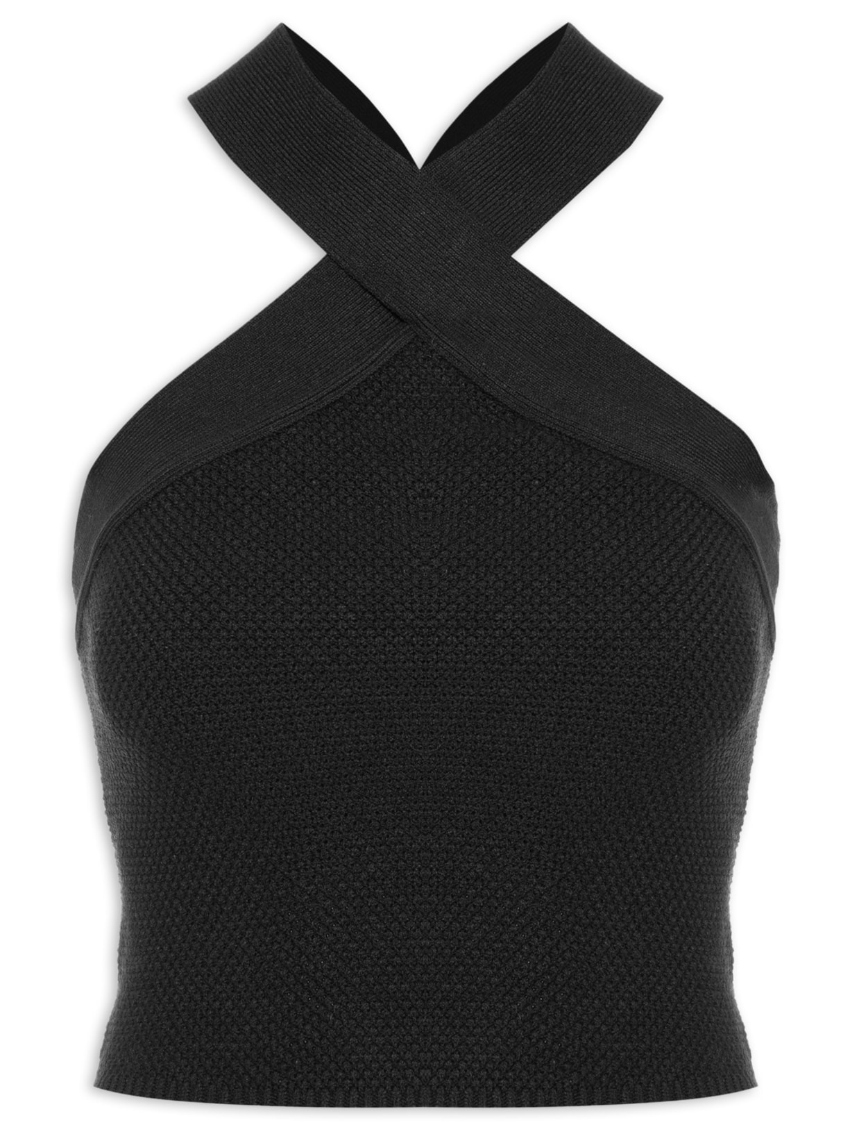 Top Kloss Tricot - Preto