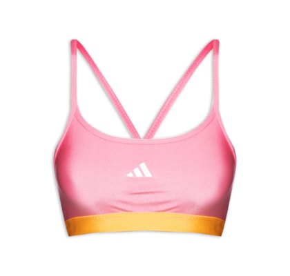 Top Latin Fit Colorblock - Rosa 