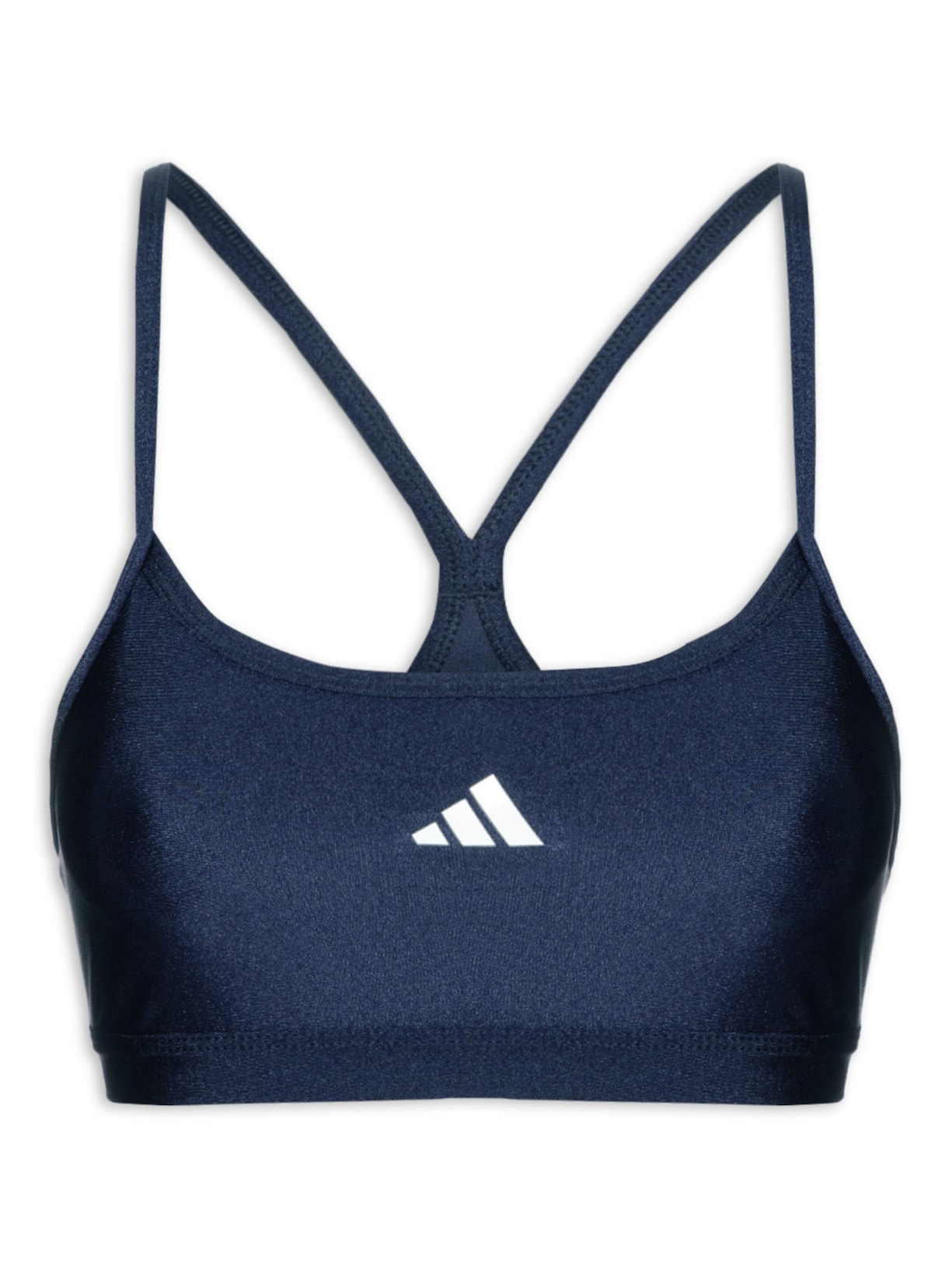 Top Latin Fit Solid - Azul