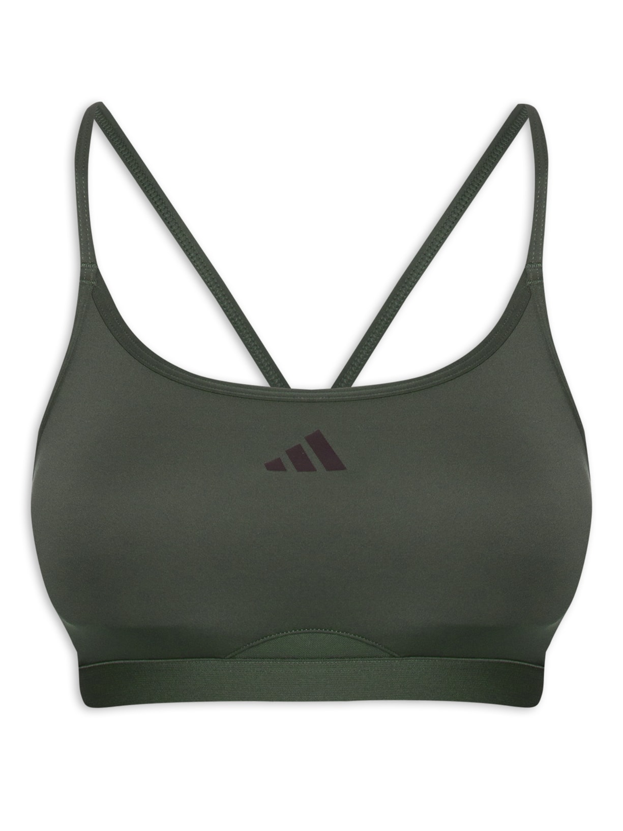 Top Latin Fit Suporte Leve - Verde