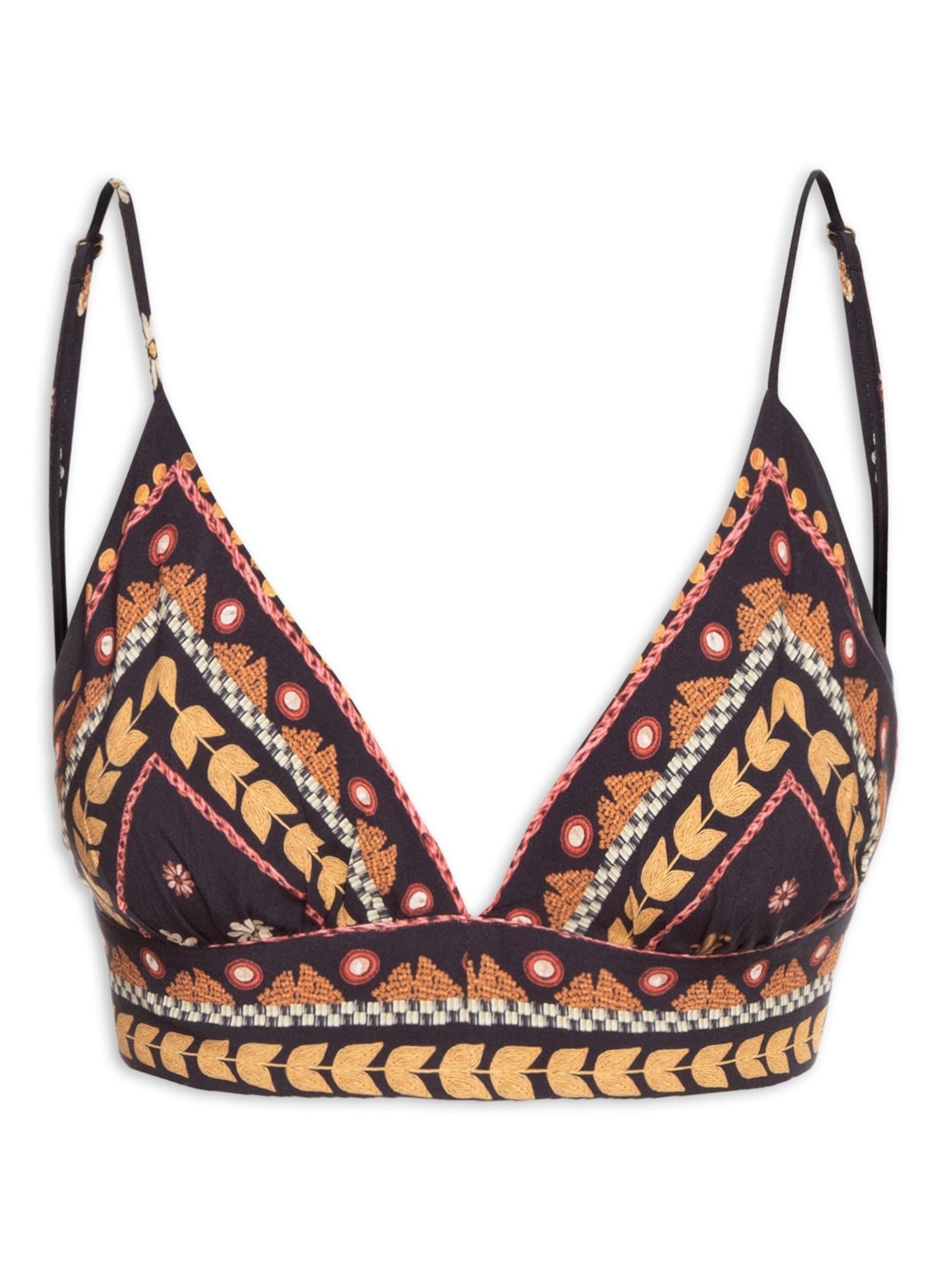 Top Lenço Lili - Preto