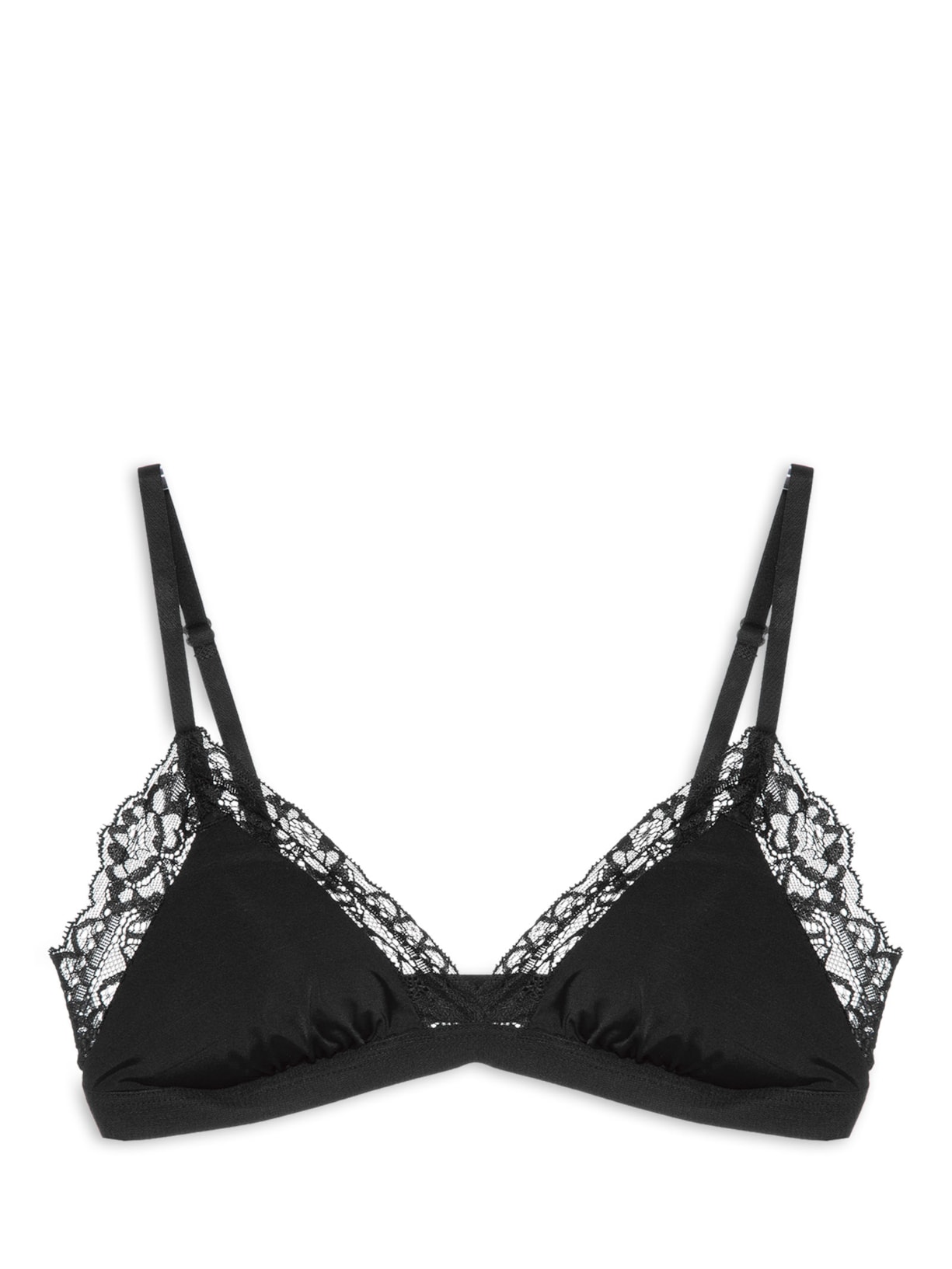 Top Leve Com Bojo Removível Preto Valisere