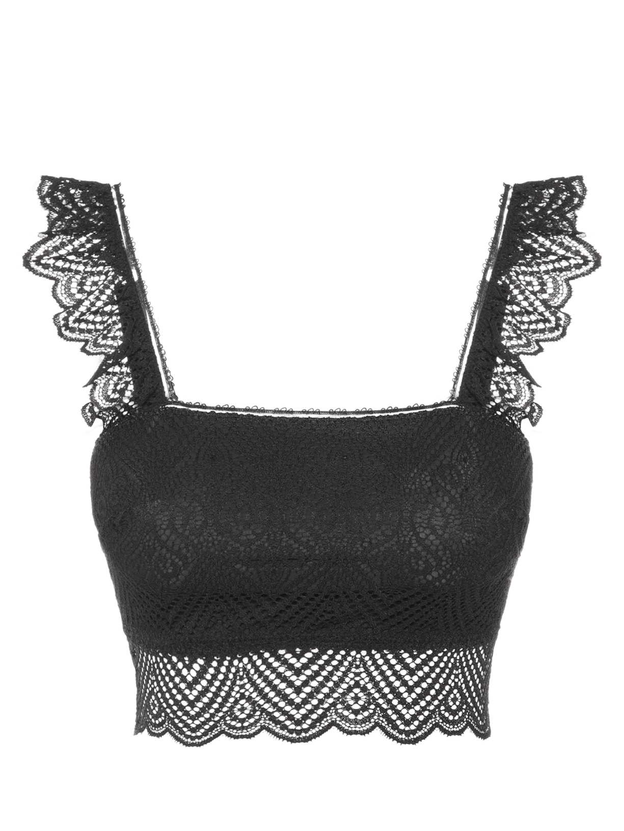 Top Leve Faixa - Preto