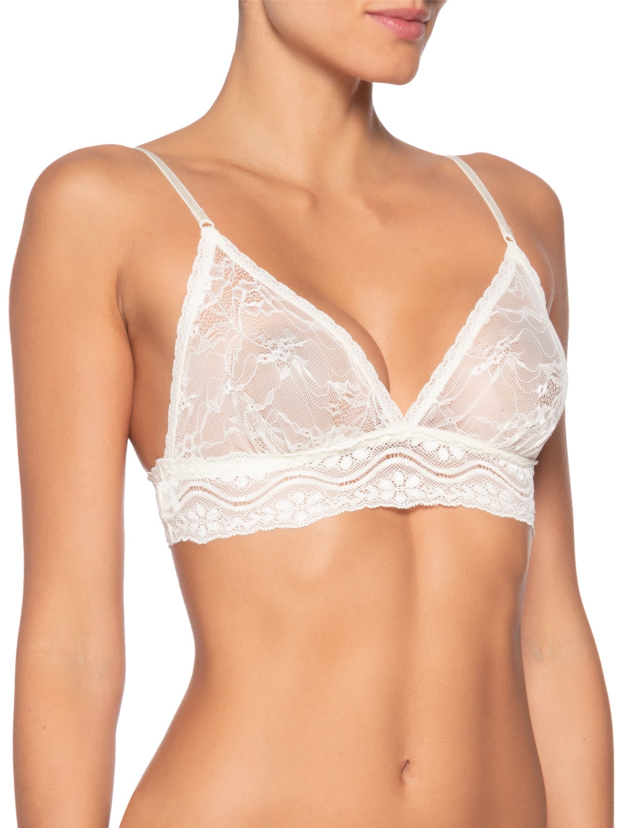 Top Leve Off White Valisere