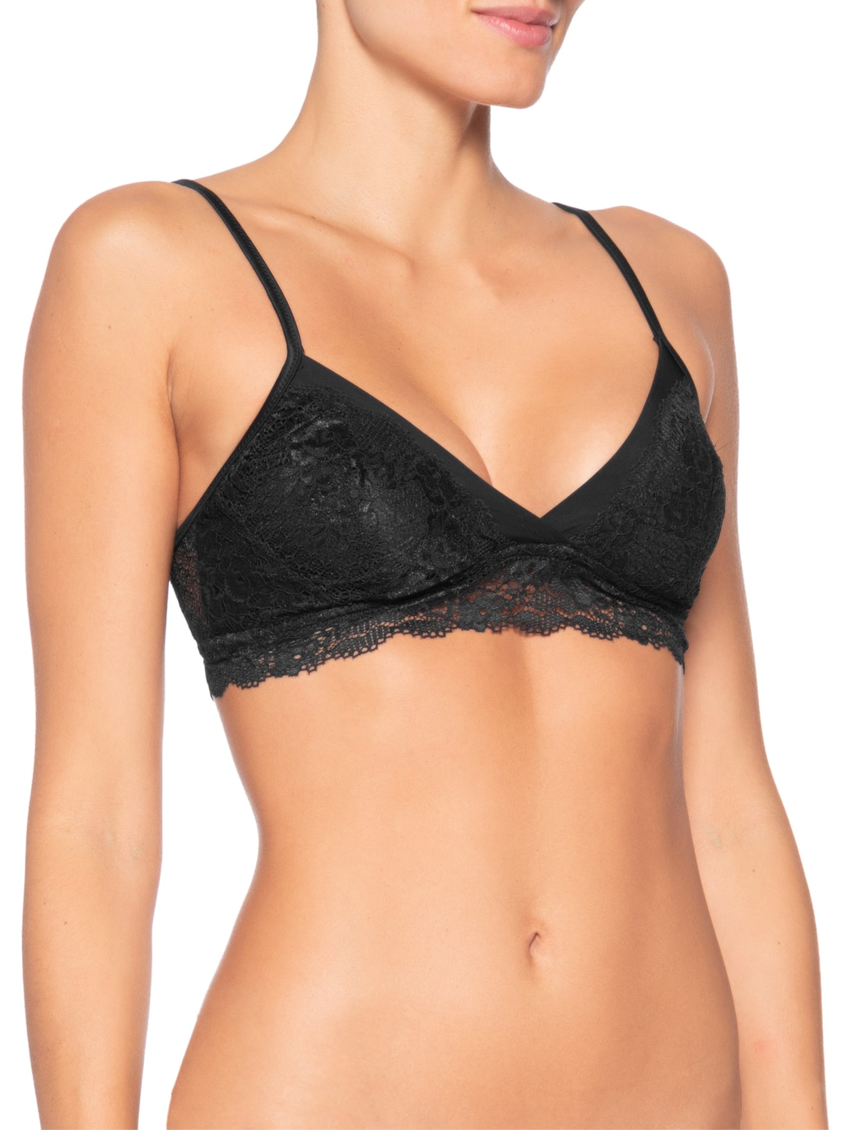 Top Leve Preto Valisere