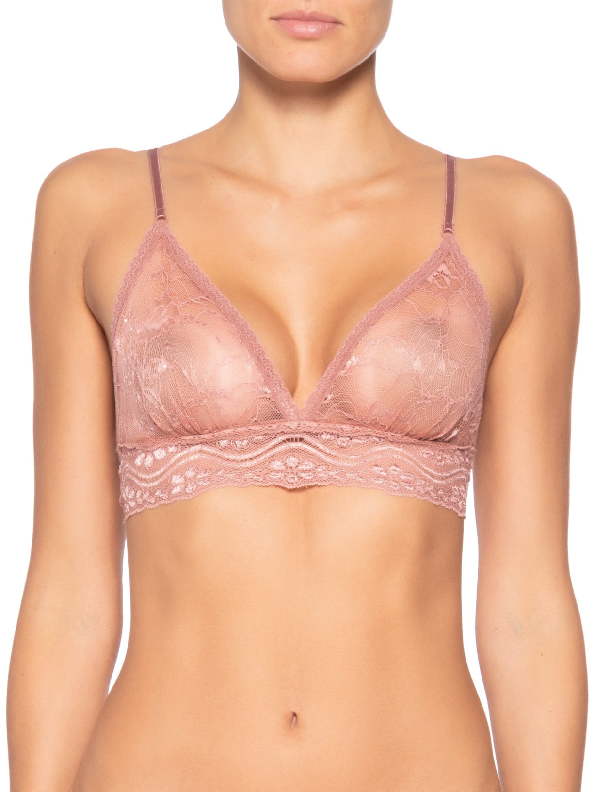 Top Leve Rosa Valisere