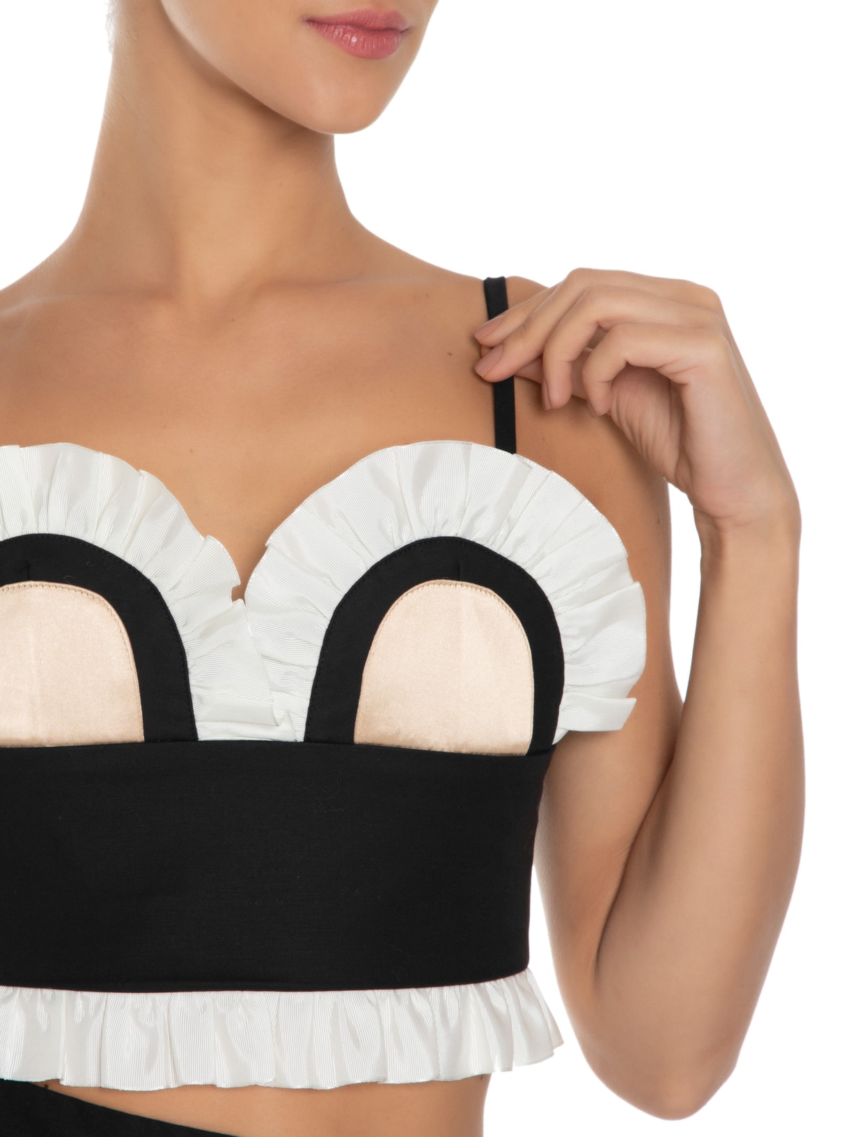 Top Lila Alcinha Preto Lo De Lui