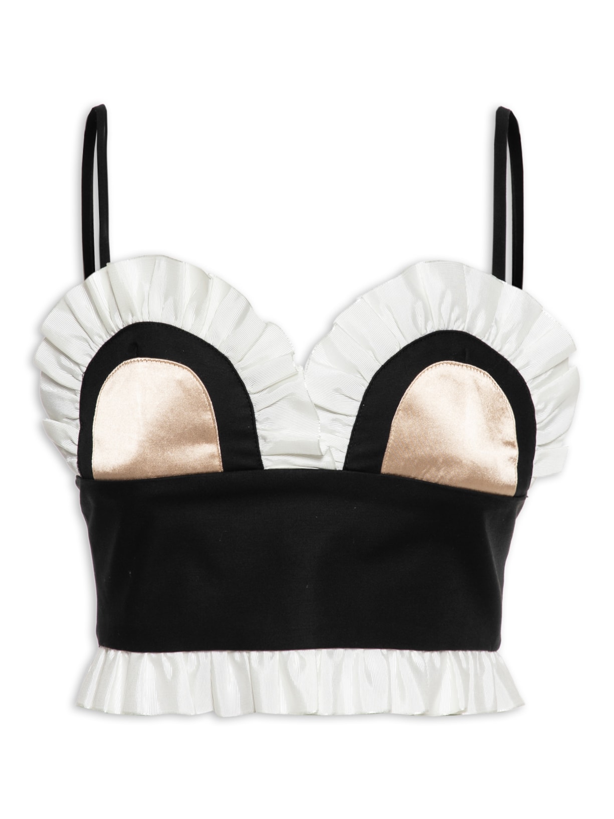 Top Lila Alcinha - Preto