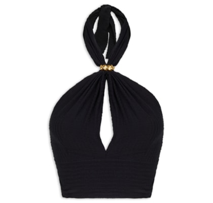 Top Lily Detalhe - Preto