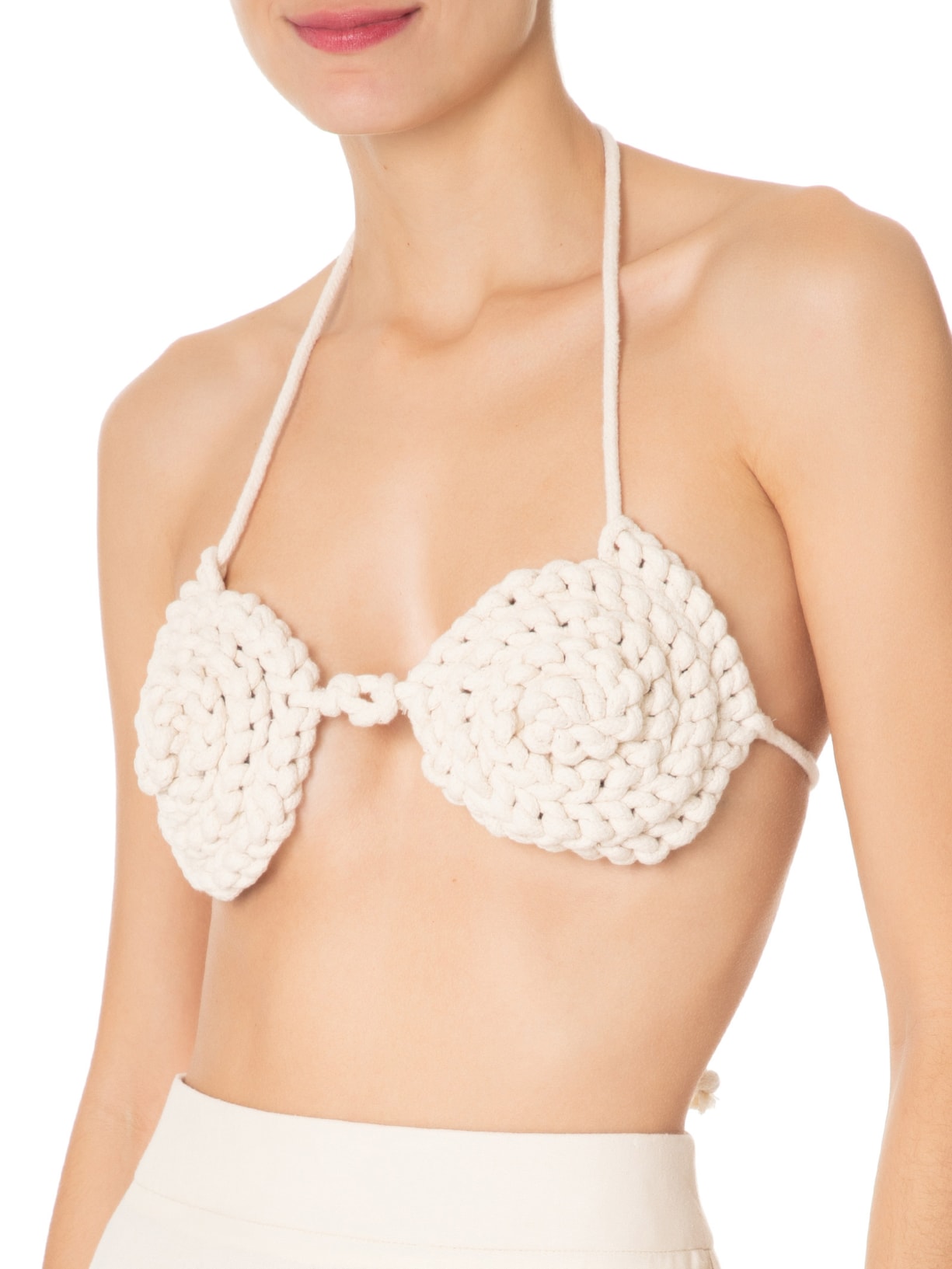 Top Line Bege Shop2gether + Tissé