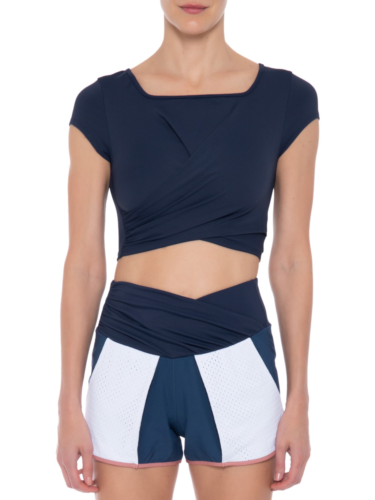 Top Linha Zinia Azul Lauf