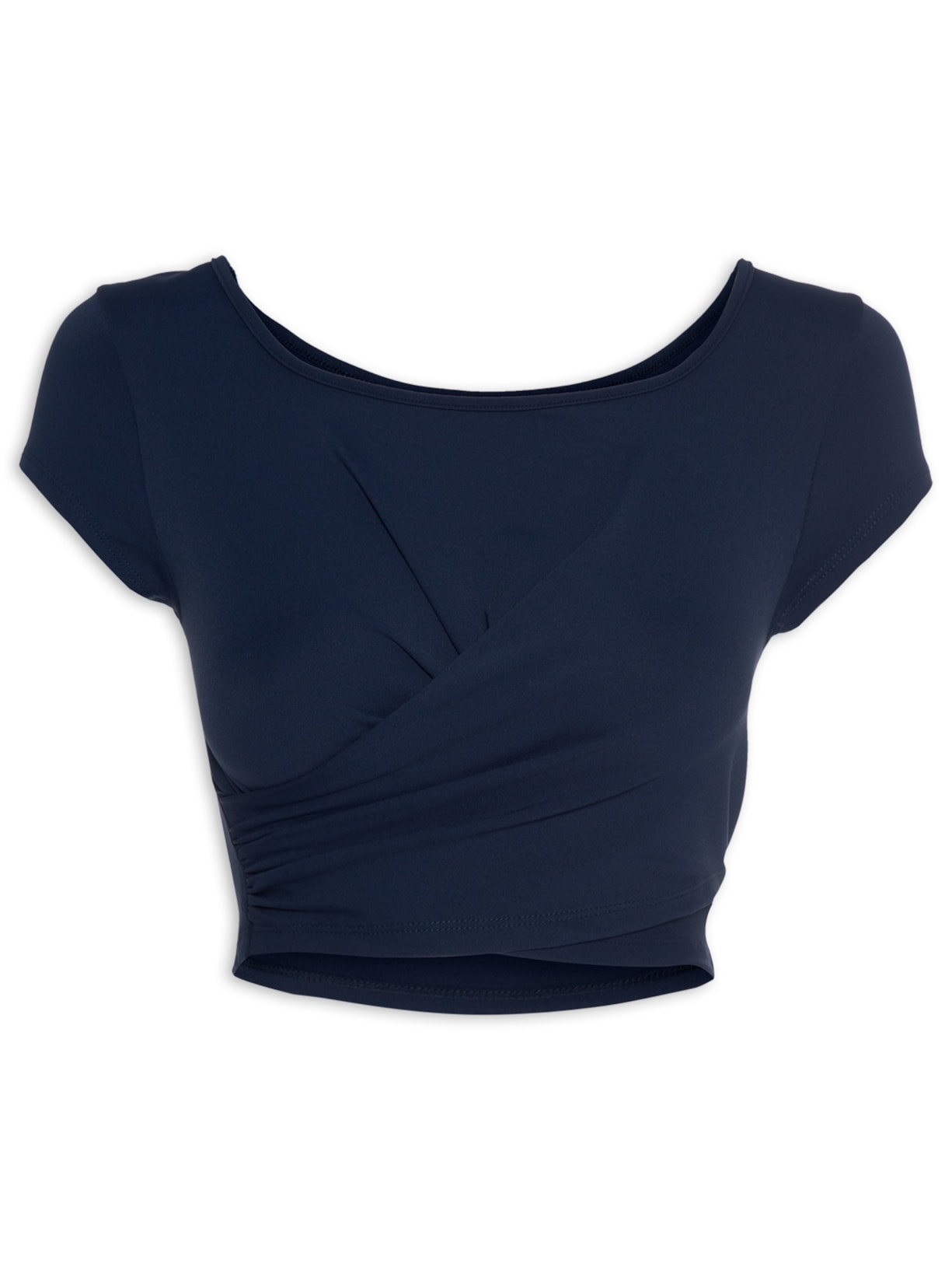 Top Linha Zinia Azul Lauf