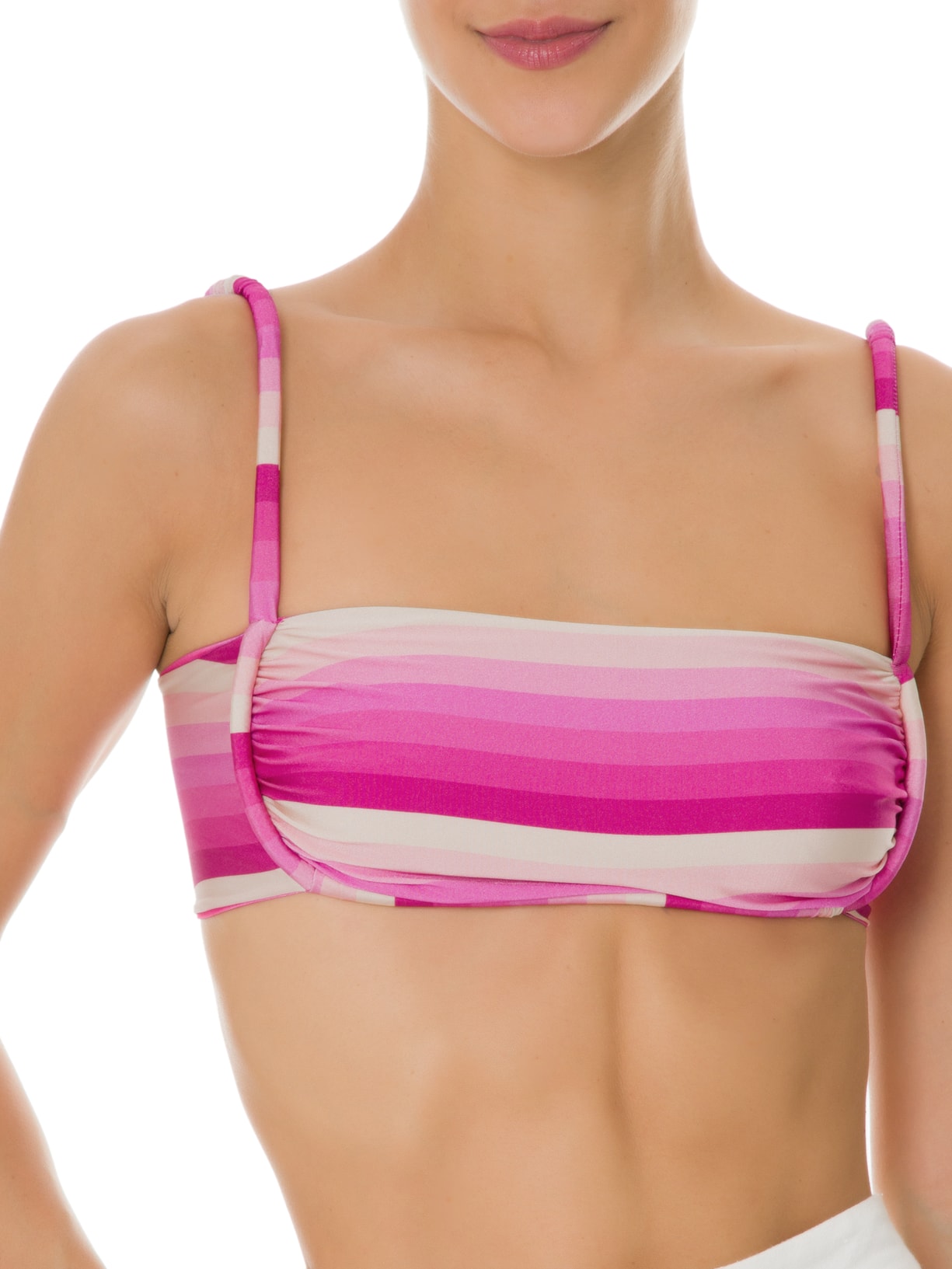 Top Listra Coração Rosa Farm