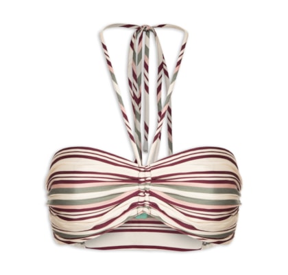 Top Listra Licor - Bege