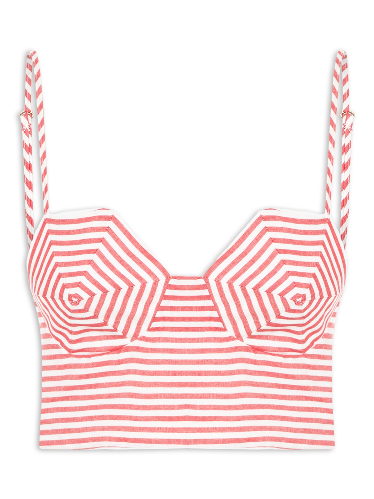 Top Listra Palmas - Vermelho