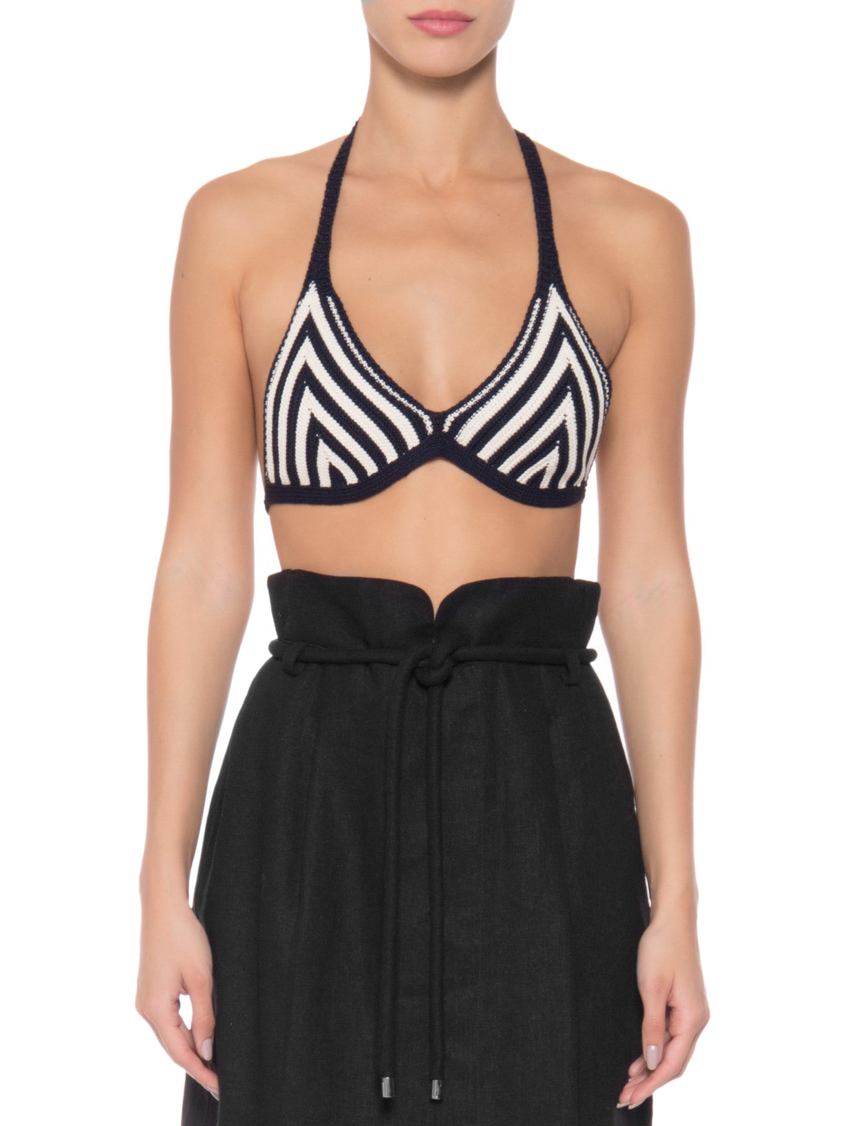 Top Listrado Azul Anselmi