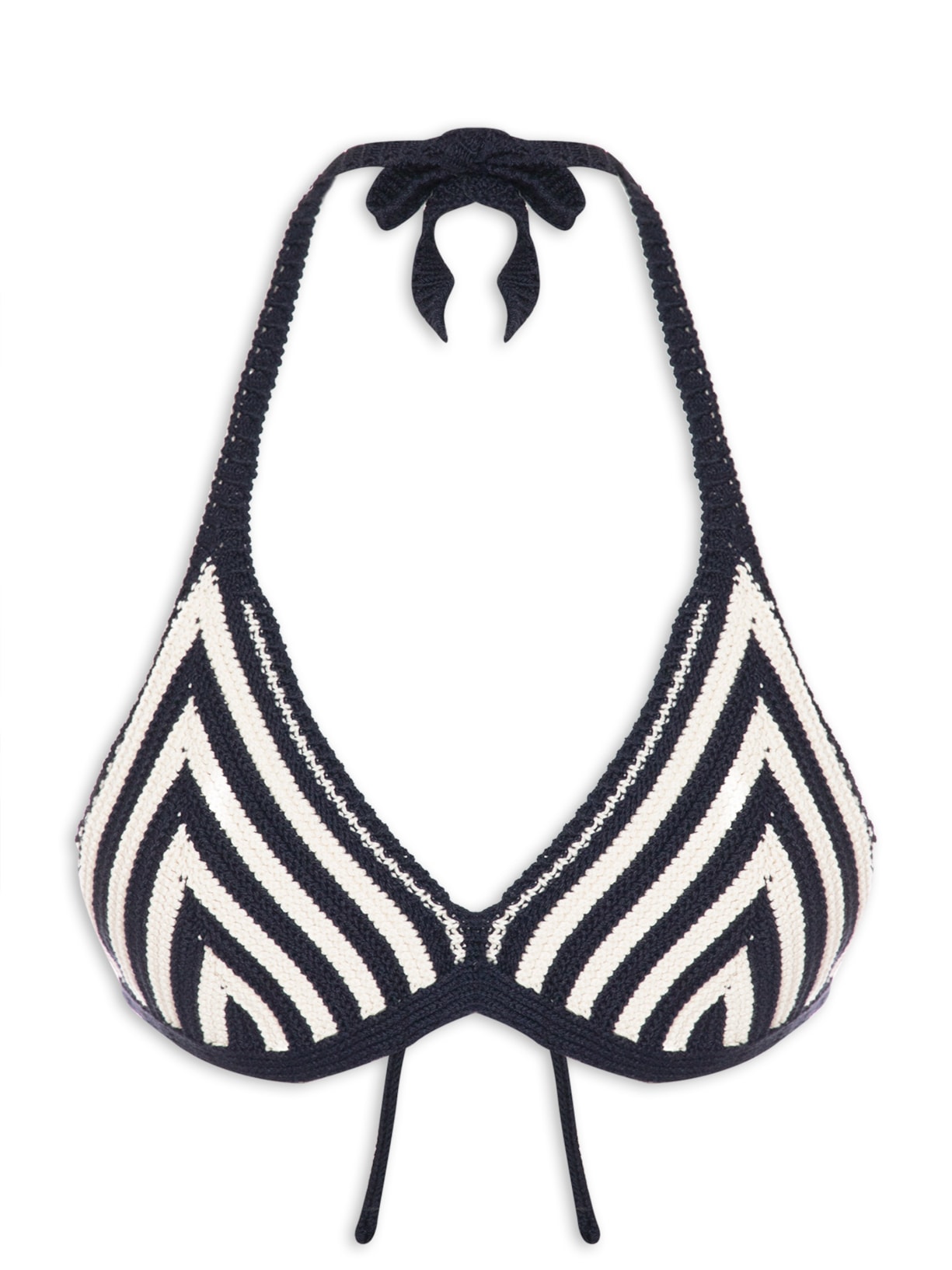 Top Listrado Azul Anselmi