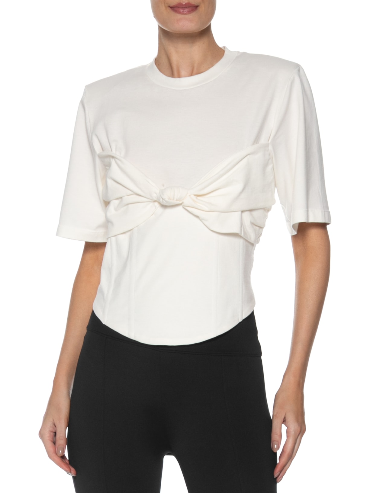 Top Loop Malha Off White Lo De Lui