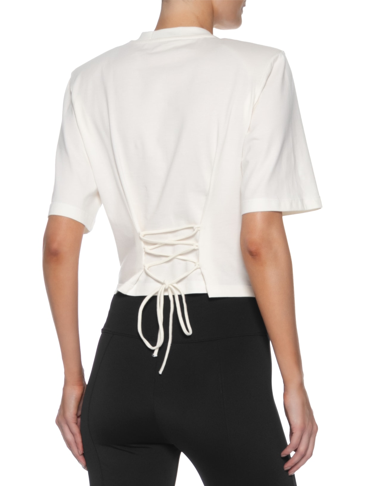 Top Loop Malha Off White Lo De Lui
