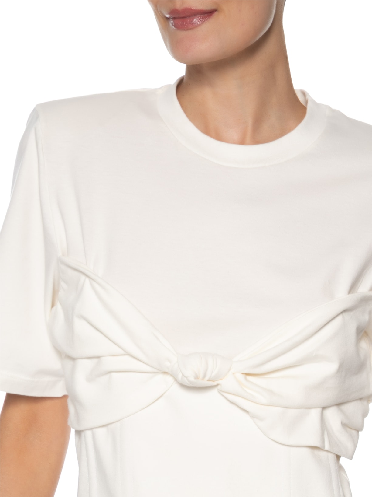 Top Loop Malha Off White Lo De Lui