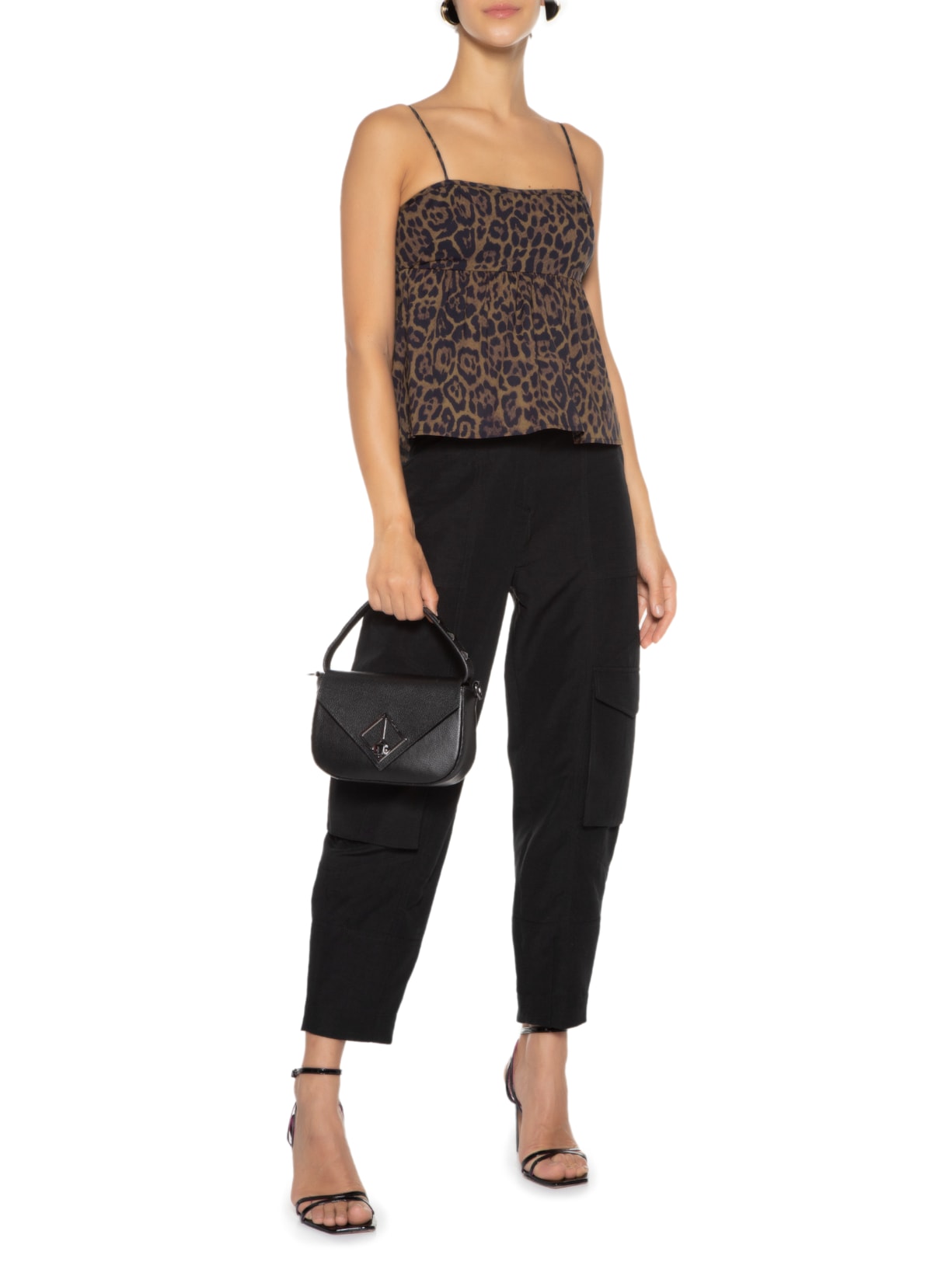 Top Mace Onça Animal Print Bo.bô