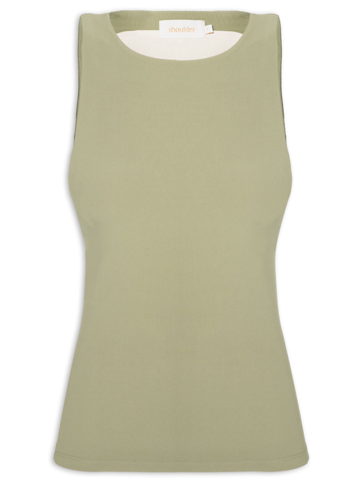 Top Malha Detalhe Cava - Verde