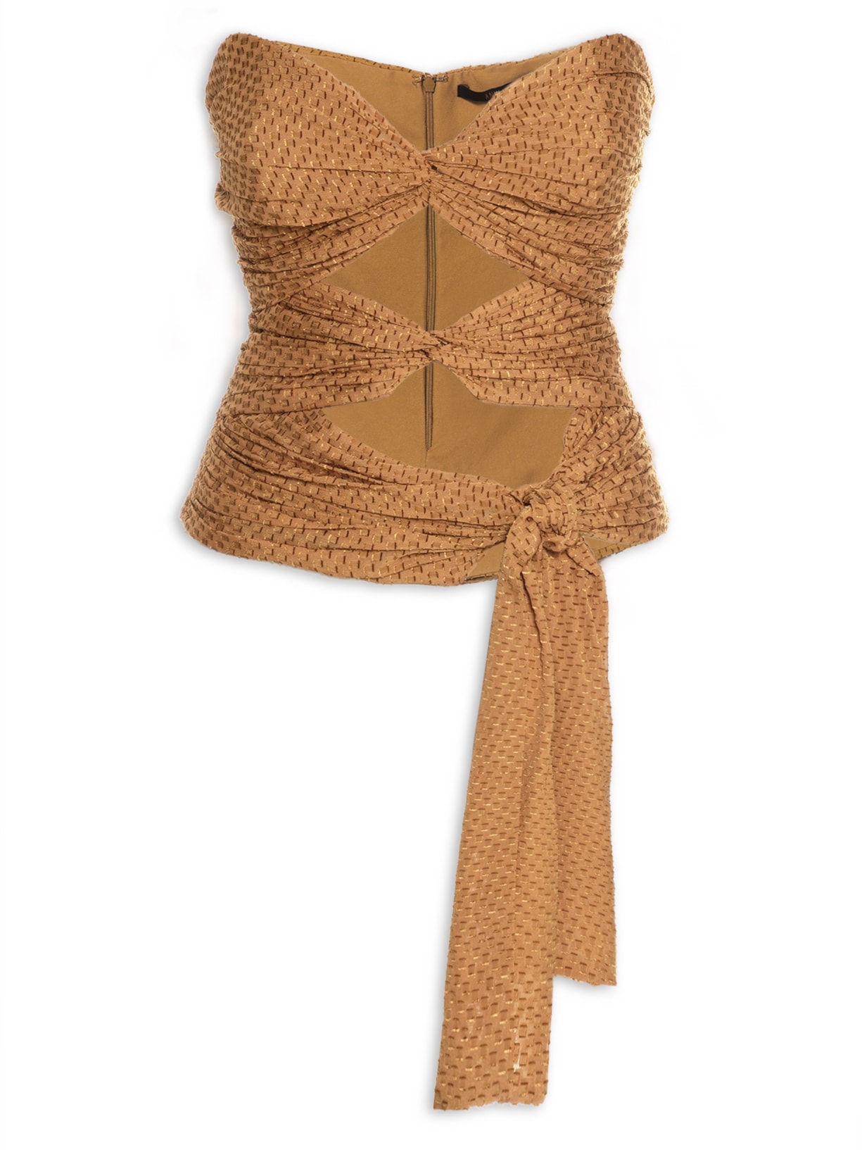 Top Marina Marrom Animale