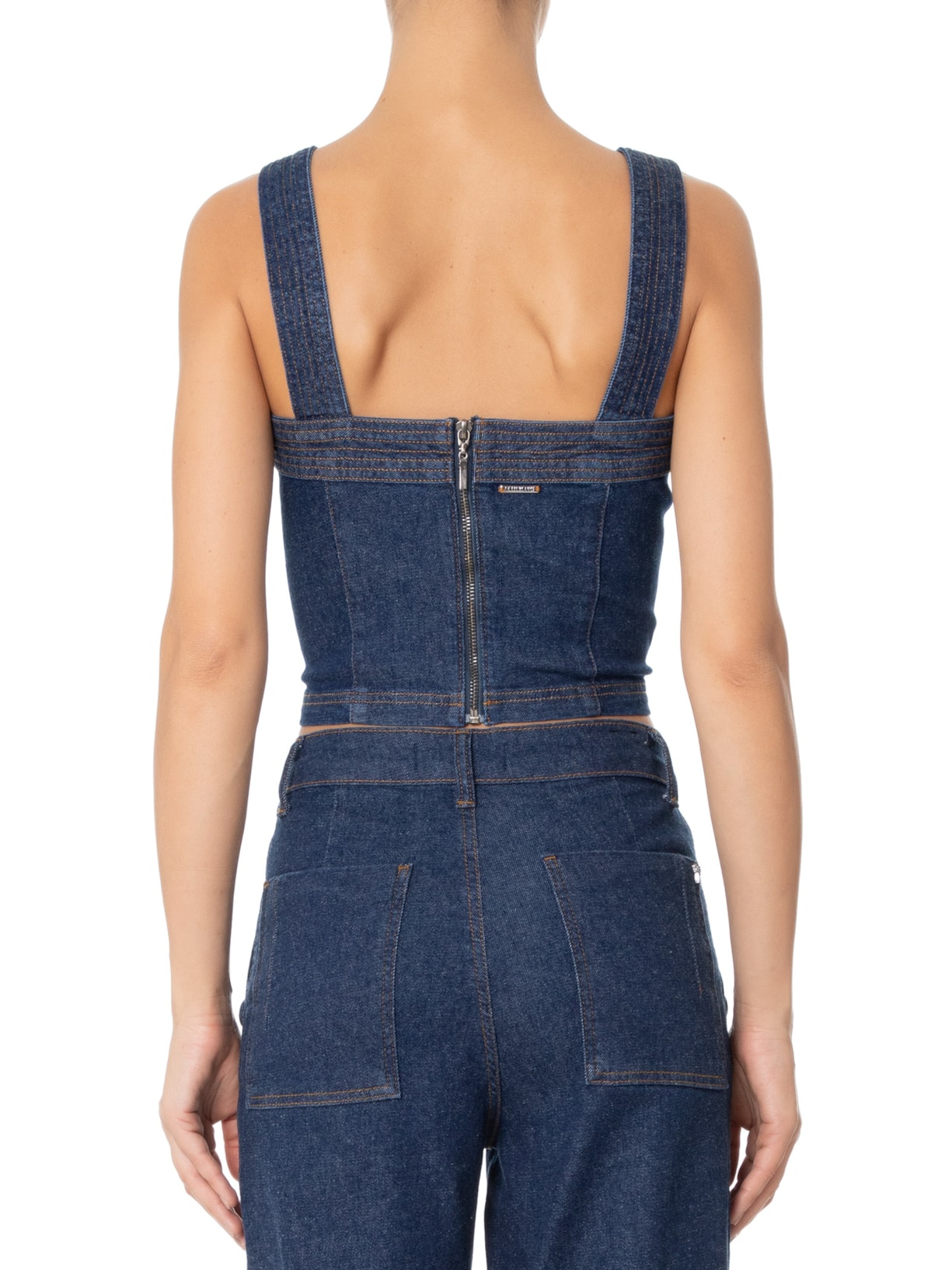 Top Mary Azul  Le Lis