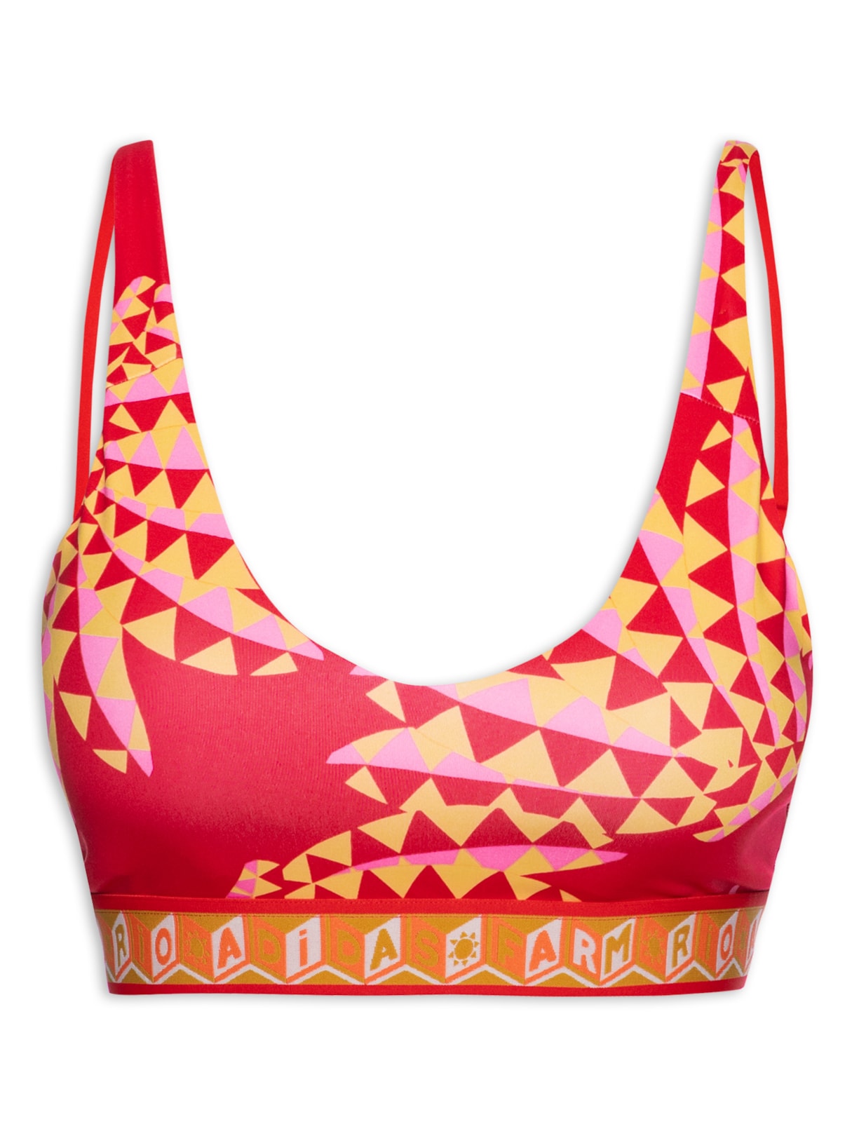 Top Médio Suporte - Vermelho