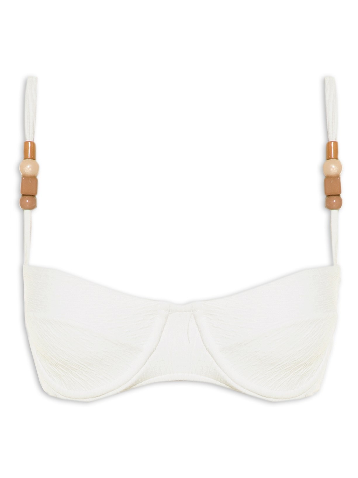 Top Meia Taça Nina - Off White