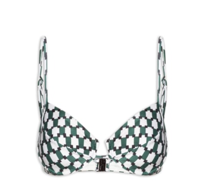 Top Meia Taça Recycled - Verde