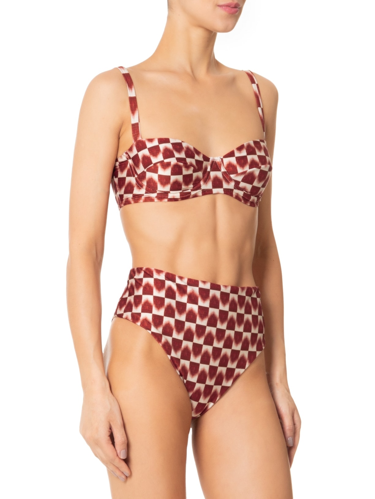 Top Meia Taça Retrô Vermelho Lenny Niemeyer