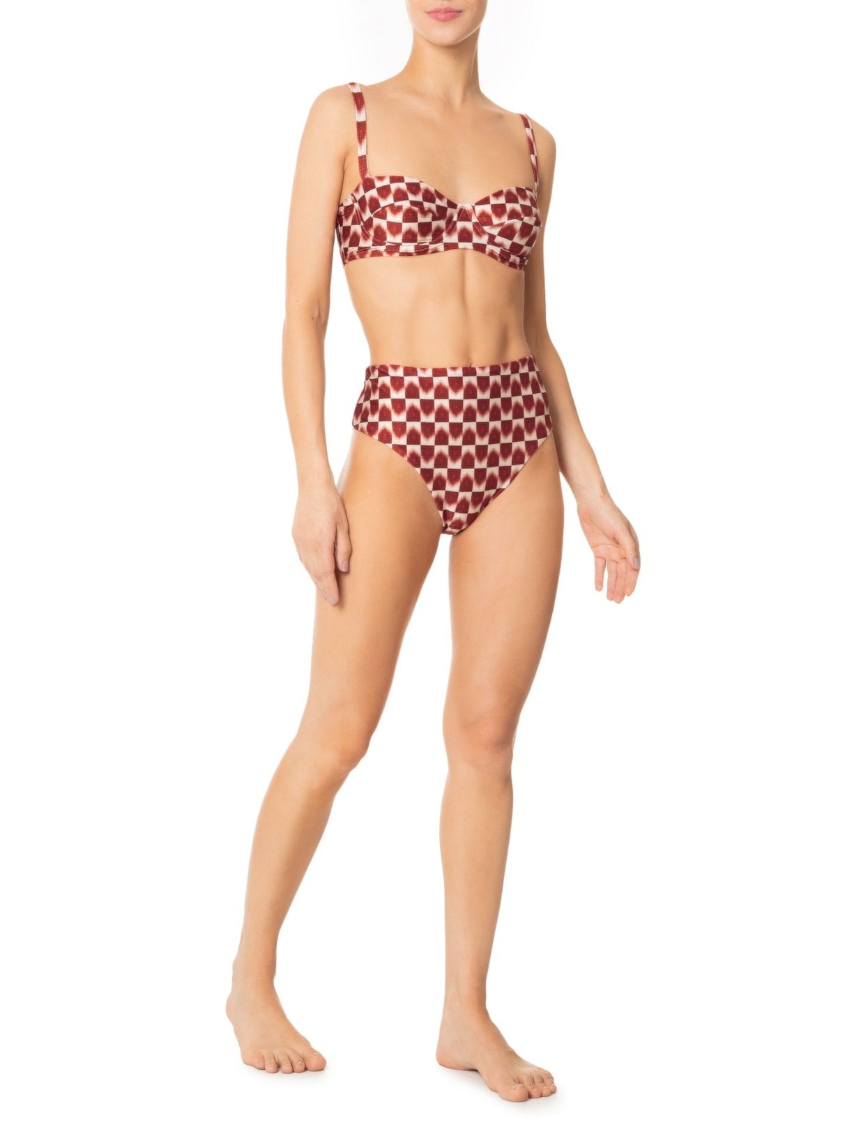 Top Meia Taça Retrô Vermelho Lenny Niemeyer