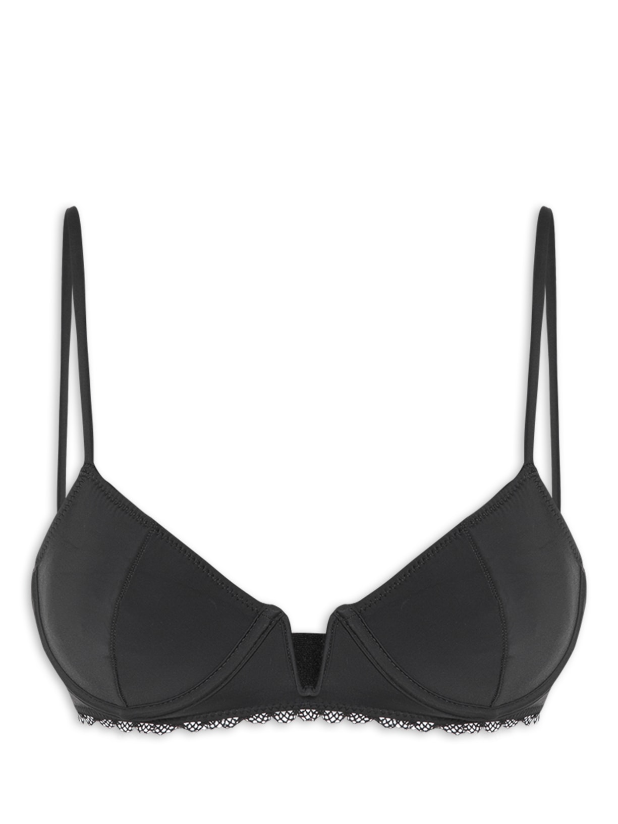 Top Meia Taça V - Preto