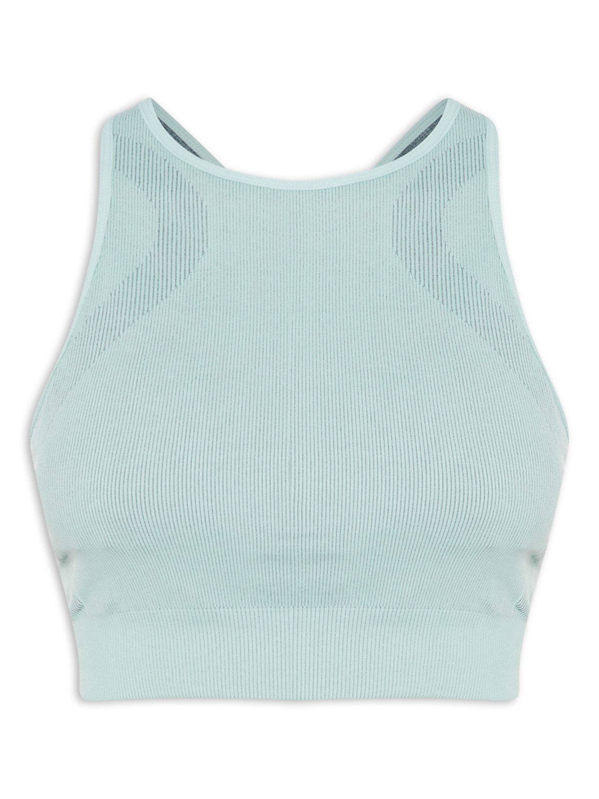 Top Mesh Seamless Knit Verde Live!