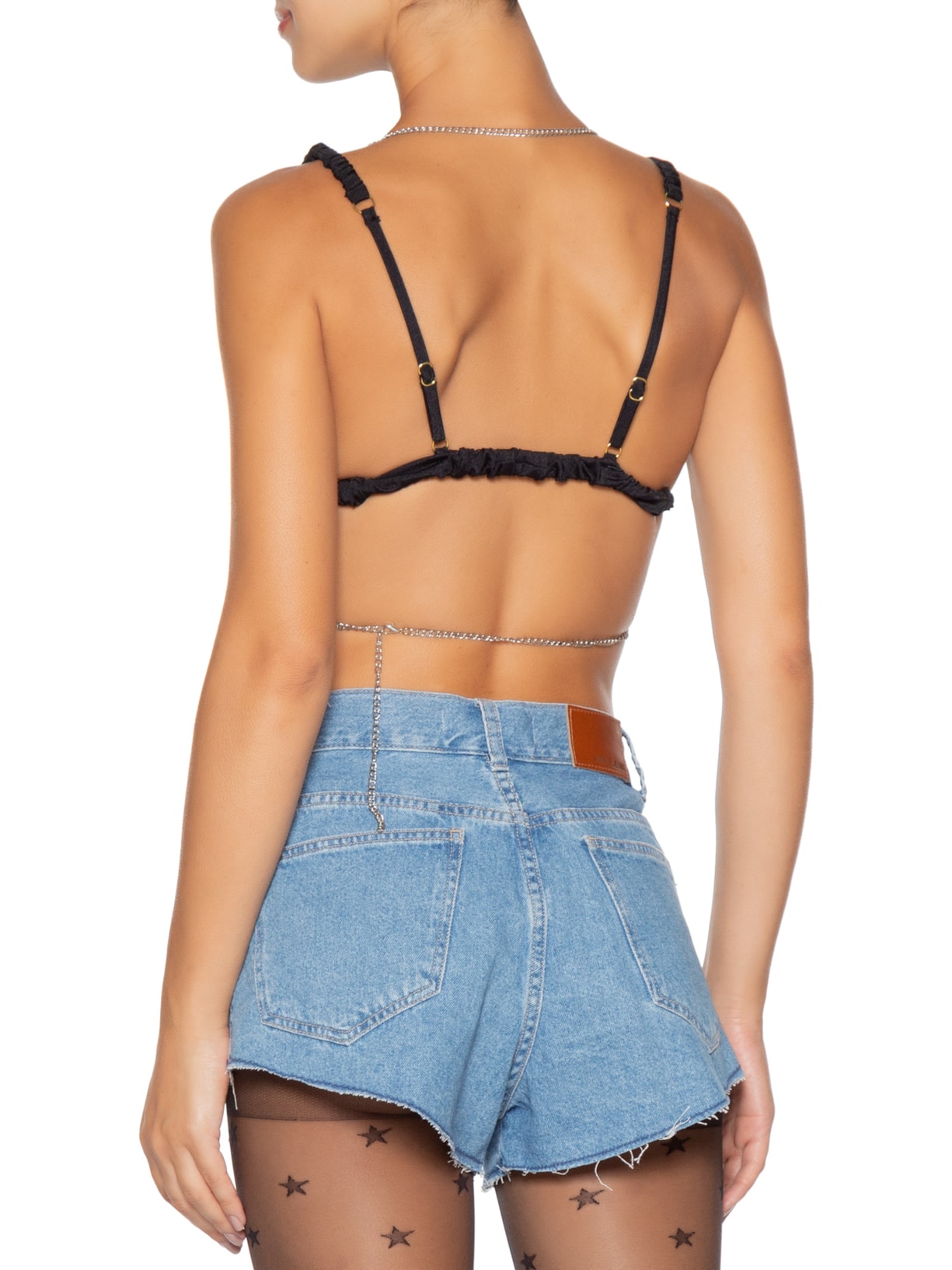 Top Metálico Preto Market 33