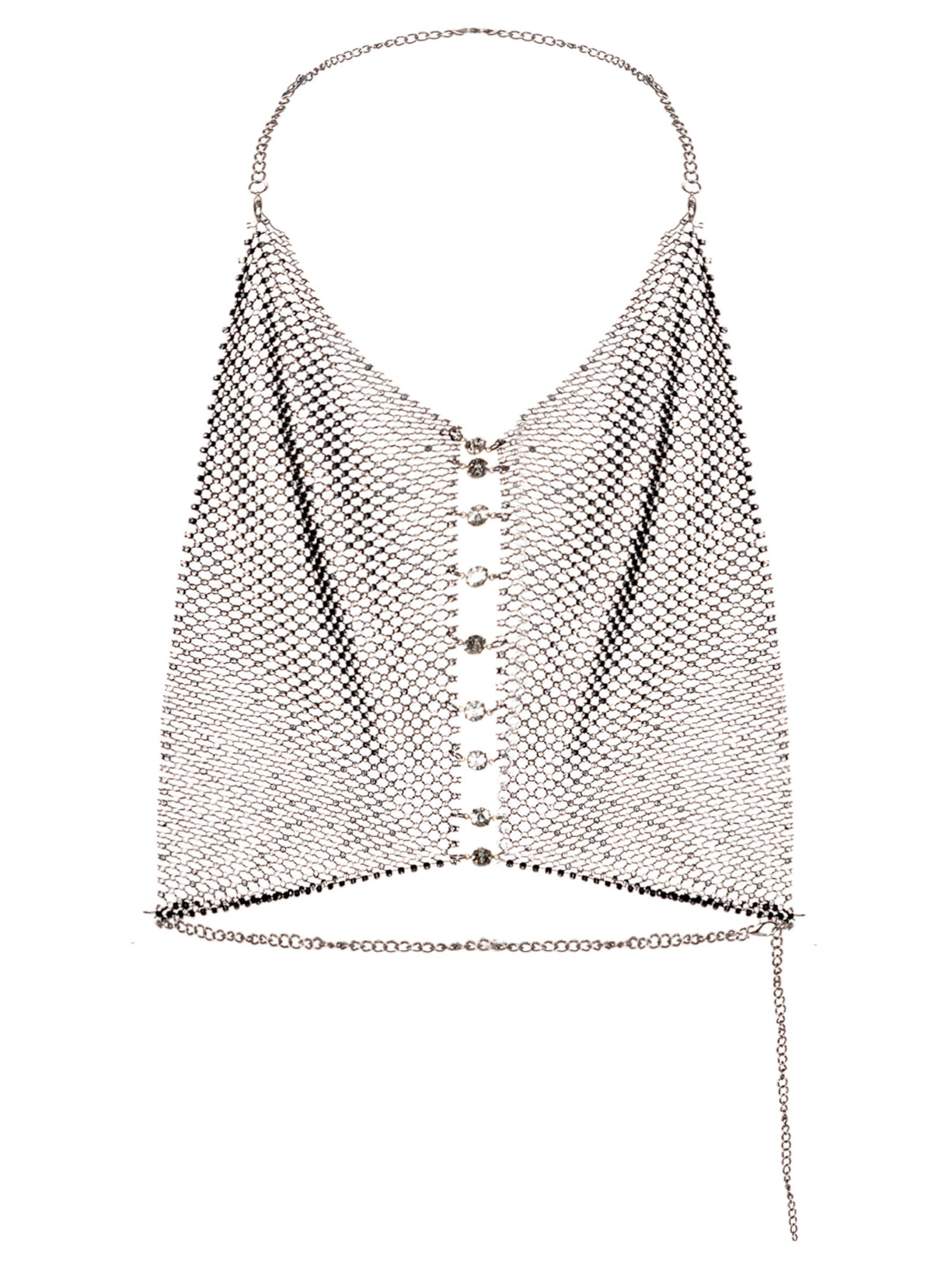 Top Metálico Preto Market 33