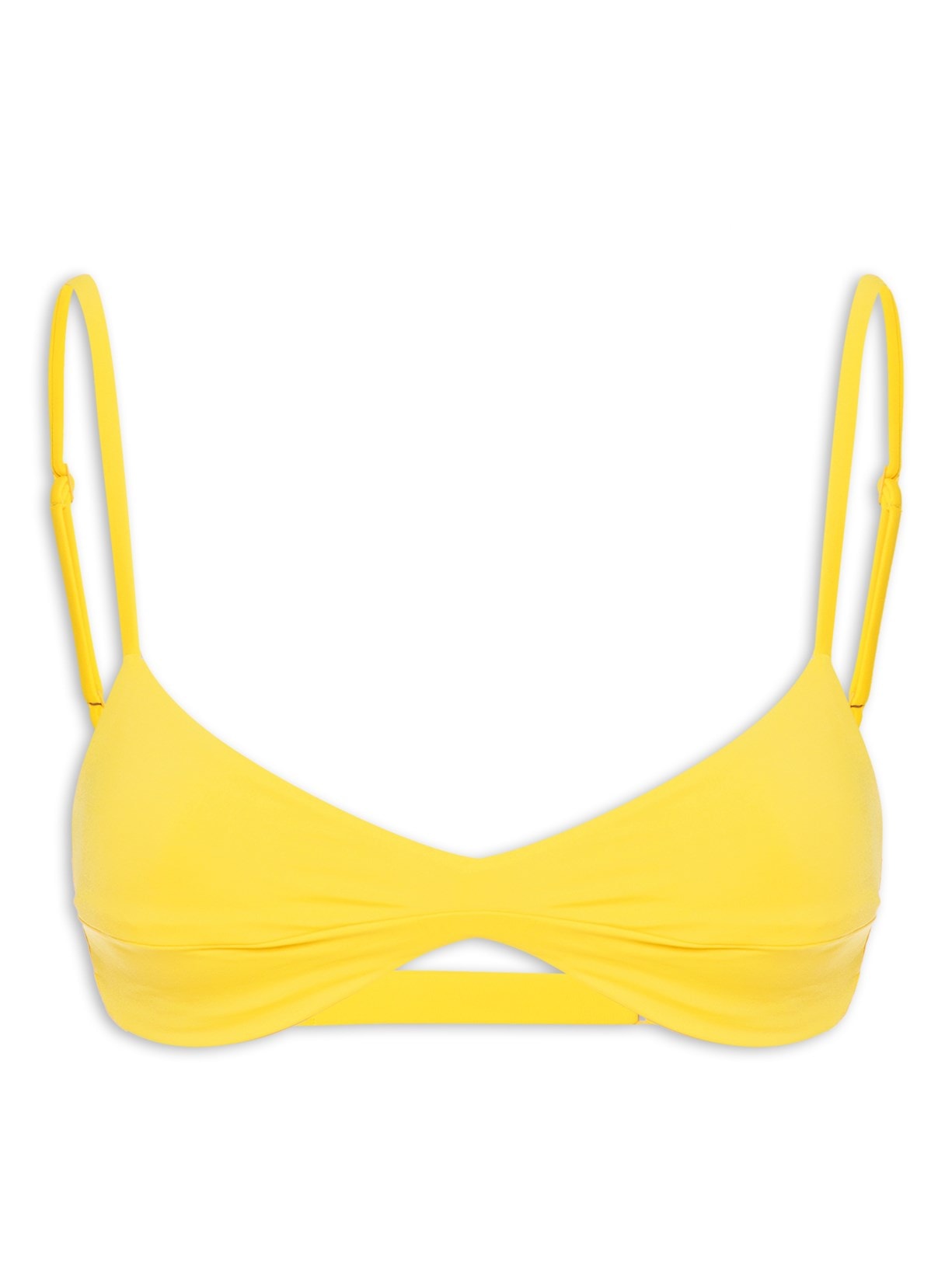 Top Monica Regulavel Fp - Amarelo