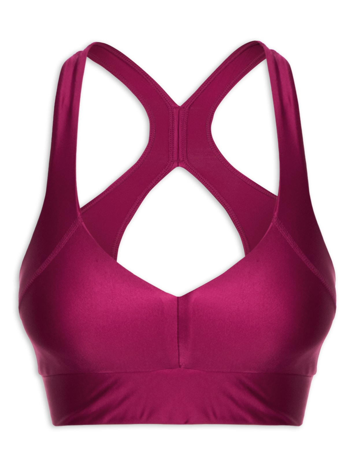 Top Nadador Com Fecho Basic - Vermelho